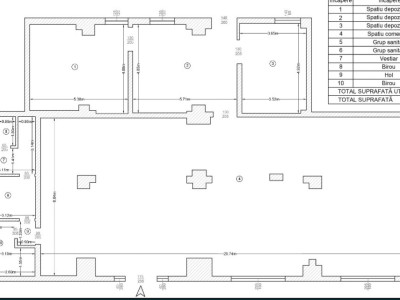 Spatiu comercial cu potential de crestere excelent! Doar 9 euro/mp/luna, 290mp